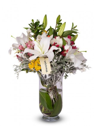 Lilies in a Vase